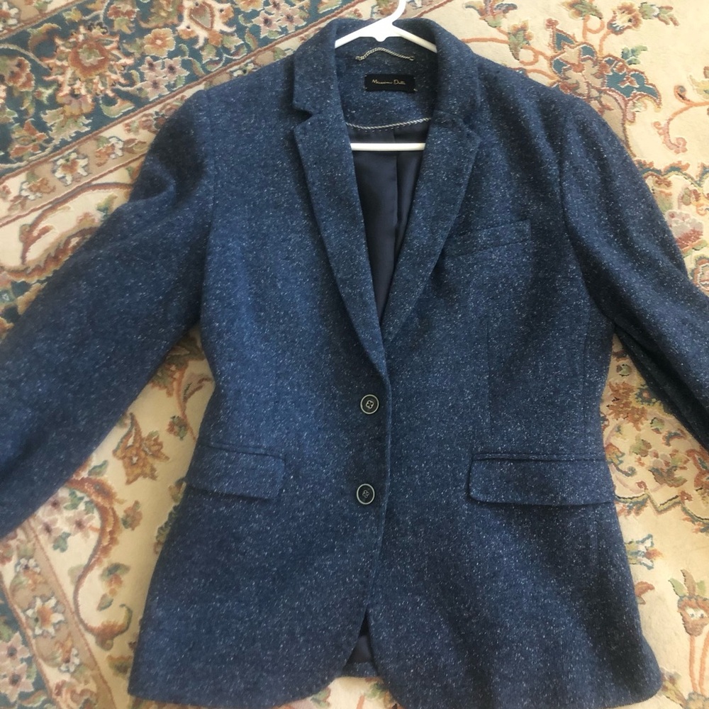 Massimo Dutti 55% wool Jacket